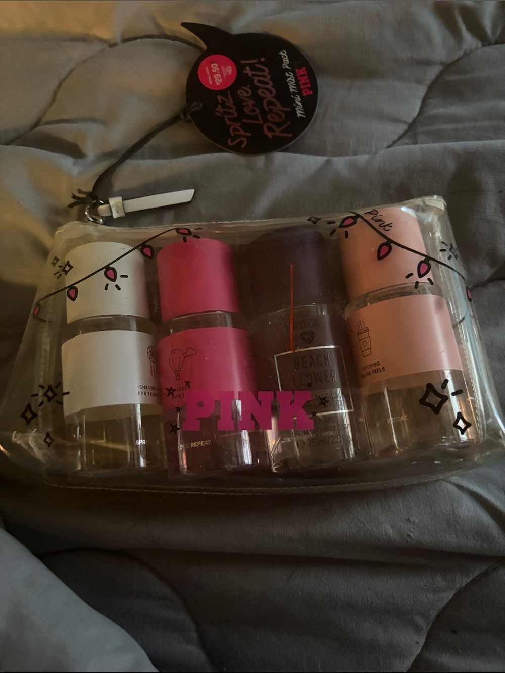 PINK Victoria's Secret Travel Spray Set — NWT each 2.5 oz